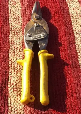 42713 Craftsman Vintage Tin Snips Tool Made In Usa