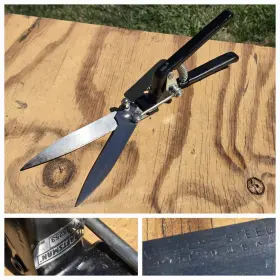 71-85253 Craftsman Vintage Grass Lawn Shears Clippers Trimmers Cutlery Steel Usa