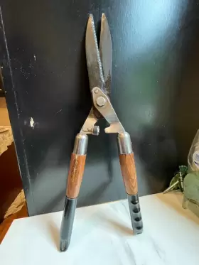 718601 Craftsman Vtg Hedge Shears Trimmer Gator Serrated Function Blades Power Lever #2