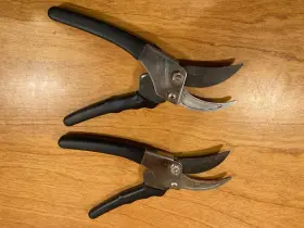 9-86458 Craftsman Vintage #9-86458 And Wallace By-pass Hand Pruners 8-1/2 Inch Usa 2-pc #2