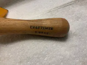 98509 Craftsman Vintage Small Hand Garden Trowel With Wood Handle #2