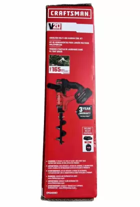 Cmca320c1 Craftsman 20v Li/ion Cordless With Charger And Battery Garden Tool Auger #3
