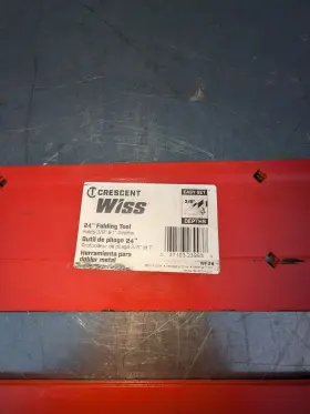 Wf24 Crescent Wiss Set Of 2 - 24 Inch Folding Tool 3/8 And 1 Depths #2