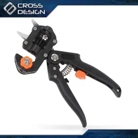 Ht-04crp0005abk Crossdesign 6pcs Black Garden Tree Grafting Knife Pruner Shear Snip Scissor Cutting Tool Kit #3