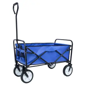 Cuauc 045791257042 Folding Wagon Garden Shopping Beach Cart Holders For Camping