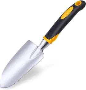 20559873267 Cuayaes Garden Trowel Hand Shovel Small Gardening Tools Aluminum Yellow