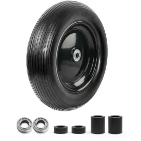 Wb13-4.00-6 Cubesprings 13 Inch Wheelbarrow Tires 4.00-6 Flat Free Tire 5/8