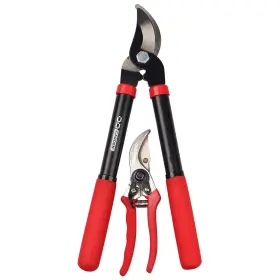 D&d Garden 662652731185 Bypass 2-piece Combo Set - 8 Inch Pruner And 15 Lopper Gardening Cutting Tri