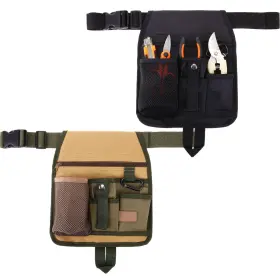 Zhu-dansydaisy-0130 Dansydaisy 2 Pack Handy Organizer Garden Tool Pouch Belt Utility Pouc
