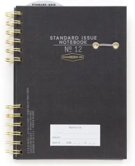 Js892-2008z Design Works Ink Designworks Standard Issue Notebook No. 12 6 Inch X 8.25 Undated Daily Planne