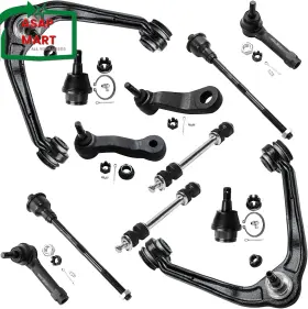 80017-12-da Detroit Axle -12pc Front End Kit For Chevy Gmc Silverado Sierra Suburban Yukon X
