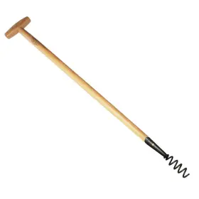 31-0806 Dewit 40 Inch L Cork Screw Weeder With 35 Long Handle