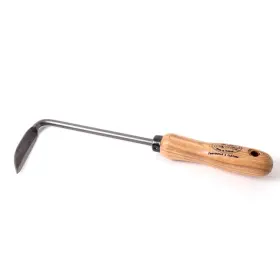 31-0915 Dewit Right Hand Cape Cod Weeder - Tempered Steel With Ash Wood Handle 10.5 In