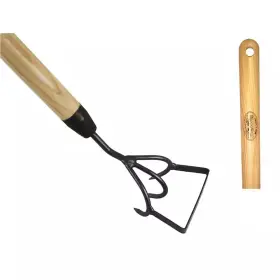 Dewit 445045410408 54.5 Inch L Ash Hardwood Handle 59 Stirrup Garden Hoe Long Cultivato