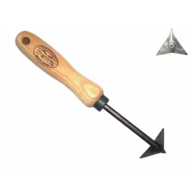 Dewit 744110455298 Short Handle Triangle Patio Knife