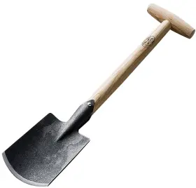 No3093 Dewit Perennial Spade With Short Handle Lightweight Garden Tool