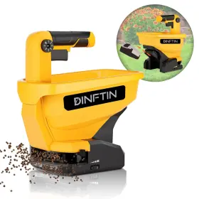 Dinftin 739804392164 Battery Operated Spreader Compatible For Dewalt 20v/60v Li-ion Seed Spr Dinftin 739804392164 Battery Operated Spreader Compatible For Dewalt 20v/60v Li-ion Seed Spr