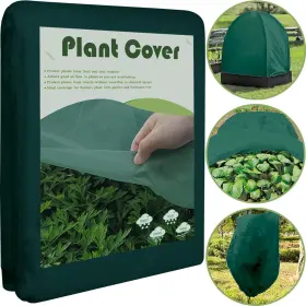 Ds-02-g Diosenor Plant Covers Freeze Protection 10 Ft X 30 Frost Cloth Dark Green