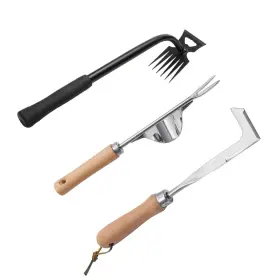 Dmwespe 767659525512 Gardening Hand Weeder Tools 6 Teeth Uprooting Weeding Tool Multifunctional M