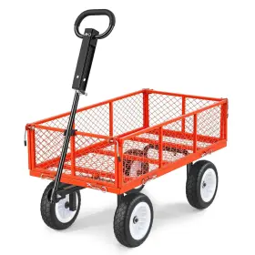 Doba 197988181477 Garden Cart 900 Lbs Heavy Duty Steel Yard And Utility Wagon With