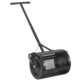Doba 197988187103 Compost Spreader 16.5 Inch Wide Peat Moss With T Shaped Handle 3 Heights