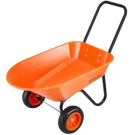 Doba 197988416470 Wheelbarrow Cart 5 Cu. Ft. Load And 397 Lbs Capacity 2 Wheels Garden Dump
