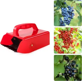 Domiella 445006525547 Blueberry Picker With Metallic Comb And Handle Easier Berry Picking Harvest Too