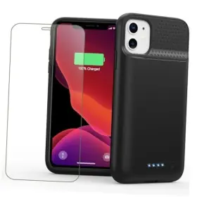 Hx50ba2 Dongguan Haoxun Electronic Technology Co. Ltd Feob Battery Case For Iphone 11/xr 2025 Upgraded 7500mah Ultra-slim Black