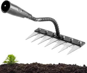 Dormouse 313049895842 Gardenia Iron Weeding Rake 2.0 For Gardening And Ironrake He