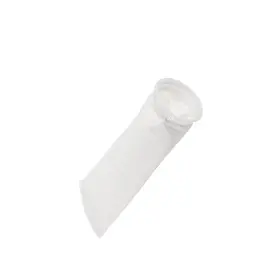 Duefixing 617662297633 4pack 4 Inch Ring Filter Socks 5 Micron Mesh Bags Pool Skimmer Basket White