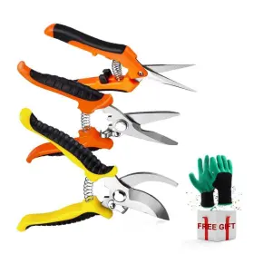 B07vlxj7c3 Dyiom 2 Inch Pruning Shears Stainless Steel Blades 3-pack