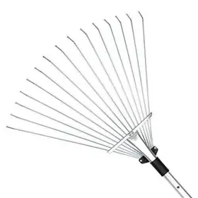 B20m6001bk Dynas Adjustable Garden Leaf Rake - 24 To 63 Inch Telescopic Metal Black #3