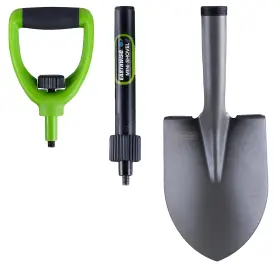 Earthwise Power Tools By Alm 052909694620 26.5 Inch Carbon Steel D-handle Compact Collapsible Trenching Mini- #2