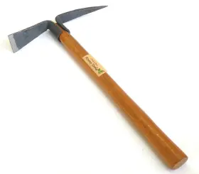 Eastern Cloud 635930795568 Solid Aim Tools Small Pick Mattock Classic Digging Tool Heavy Duty Extra Thi