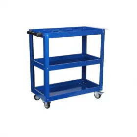 Eastvita 955610026633 3 Tier Large Capacity Tool Cart 330 Lbs Trolley With Adjustable Divider