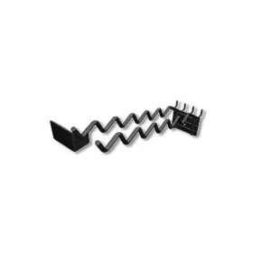 Ebsco 1021804 15 In Black Metal Rake And Shovel Peg Hook With Bin Tag Holder 5 Pk