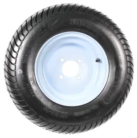 Ecustomrim 191215005505 Trailer Tire On Rim 20.5 X 8 10 205/65-10 20.5x8.0-10 Load Range C 4 Lug Wh