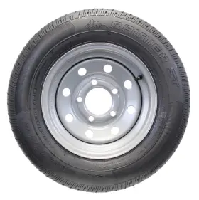 810075 Ecustomrim On Rim St145 R12 145 Radial Load E 5 Lug Silver Modular Wheel