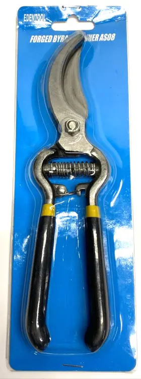 As08 Eden Tool Brand New Flower And Stem Large Forged Bypass Pruner Secateurs