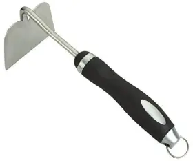 Edward Tools 027132856985 Hand Hoe Garden Tool - Heavy Duty Stainless Steel With Polished Blade Bendp