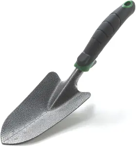 Edward Tools 744110117424 Garden Trowel - Heavy Duty Carbon Steel Hand Shovel With Erg
