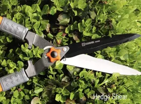 Edward Tools 758913613571 Heavy Duty Hedge Clippers - 25 Inch Manual Garden Shears Wi #2