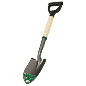 Edward Tools 810083550510 Small Heavy Duty High Carbon Steel Digging Shovel - Mini Spade W