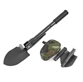 Hdgdf-0jg9 Eldwviz Multi-function Military Portable Folding Camping Shovel Survival Spade Trowel