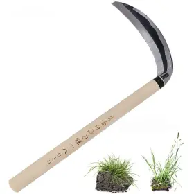 Elegital 331889374601 Kana Hoe 217 Japanese Garden Tool - Hand Hoe/sickle Is Perfect For Weeding An