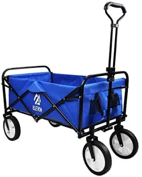 Elevon 810127321557 Heavy Duty Steel Frame Collapsible Folding 150 Pound Capacity Outdoor Camping