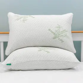 Aat250397 Elif Home Goods King Size Rayon Derived From Bamboo Pillow Shredded Memory Foam Bed Pillows