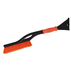 Emsco 072358171619 23 Inch Plastic Handle And 6 Blade - Deluxe Snow Brush Ice Scraper