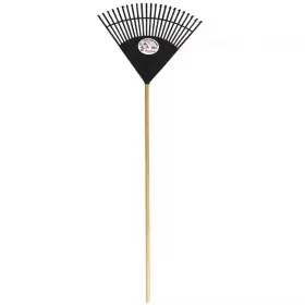 Emsco 705353408540 Cavex Series 22.5 Inch Black Poly Leaf Rake
