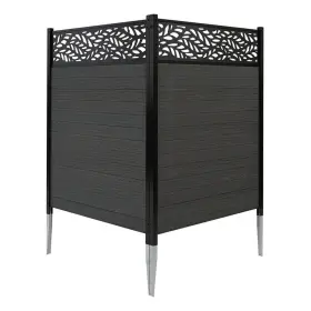 Ec18021 Enclo Privacy Screens 20% Off Free Shipping 4 Ft. H X 3 W Nappa Lasercut Wood Tek Vinyl Charcoal